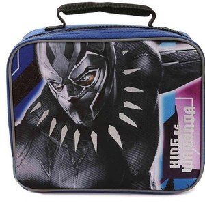 Marvel Black Panther Wakanda Lunch Box Bag Blue